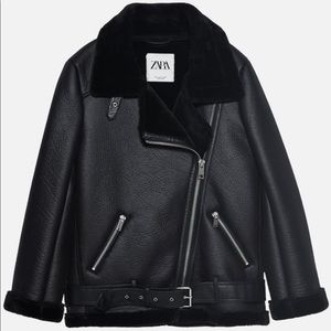 Zara Double Faced Biker Jacket